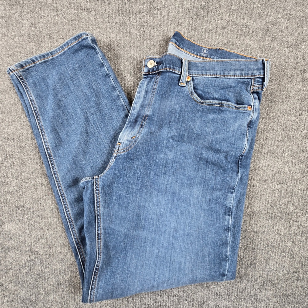 Levis 541 Athletic Taper Jeans Mens 38x32 Blue All Seasons Tech Stretch Denim